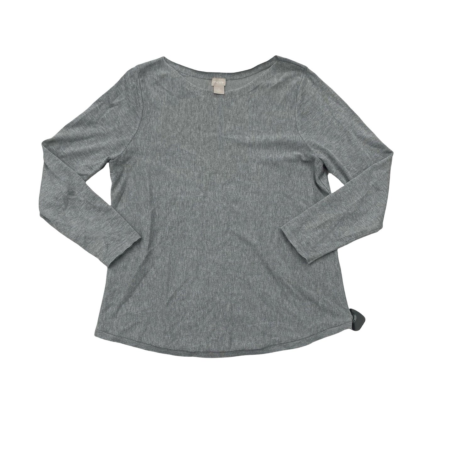 Sweater By Chicos In Grey, Size:L