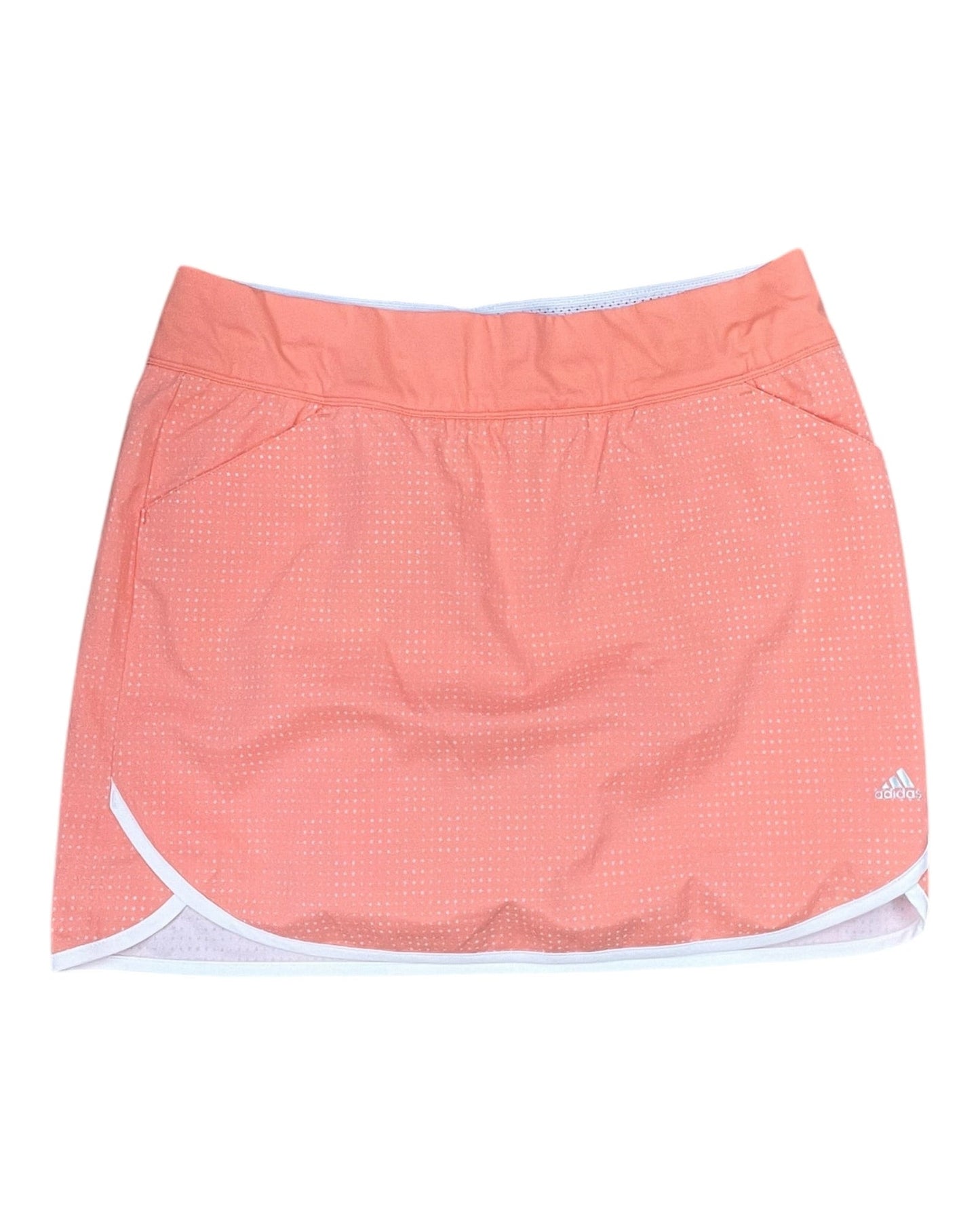 Skort By Adidas In Orange, Size:M