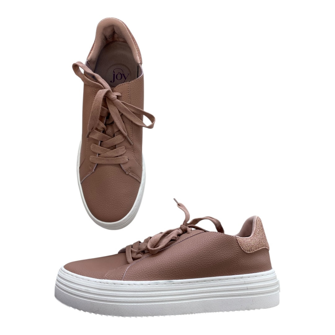 Shoes Sneakers By Clothes Mentor In Pink, Size:10