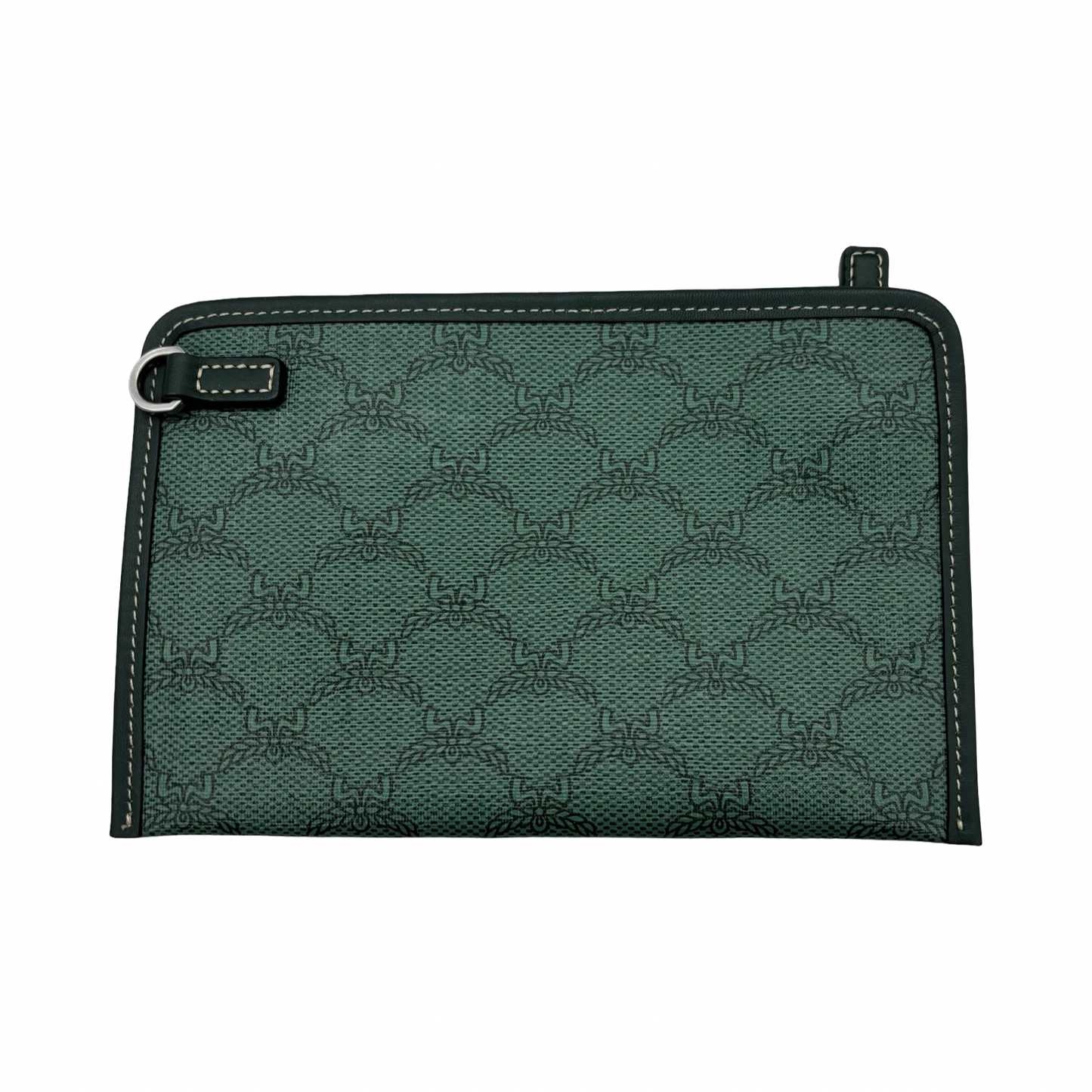 Wristlet Luxury Designer By Mcm In Green, Size:Medium