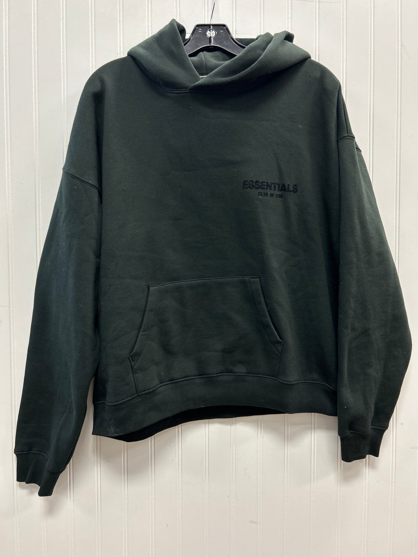 Sweatshirt Hoodie By Essentials In Black, Size:S