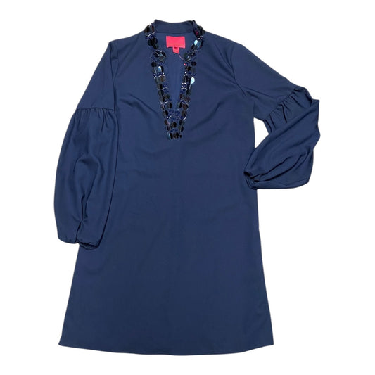 Dress Designer By Lilly Pulitzer In Navy, Size:8