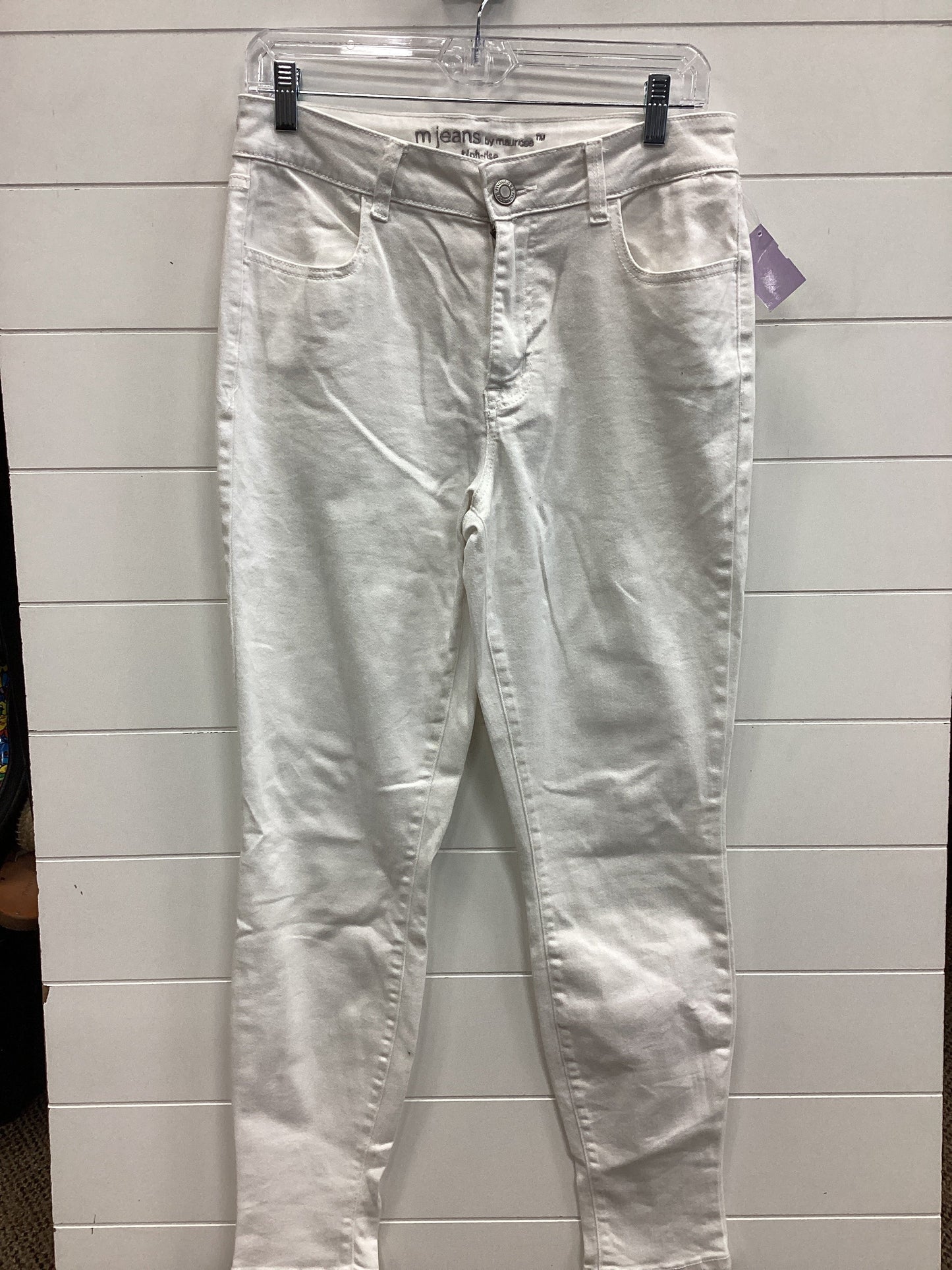 Pants Cropped By 1822 Denim In White, Size:6