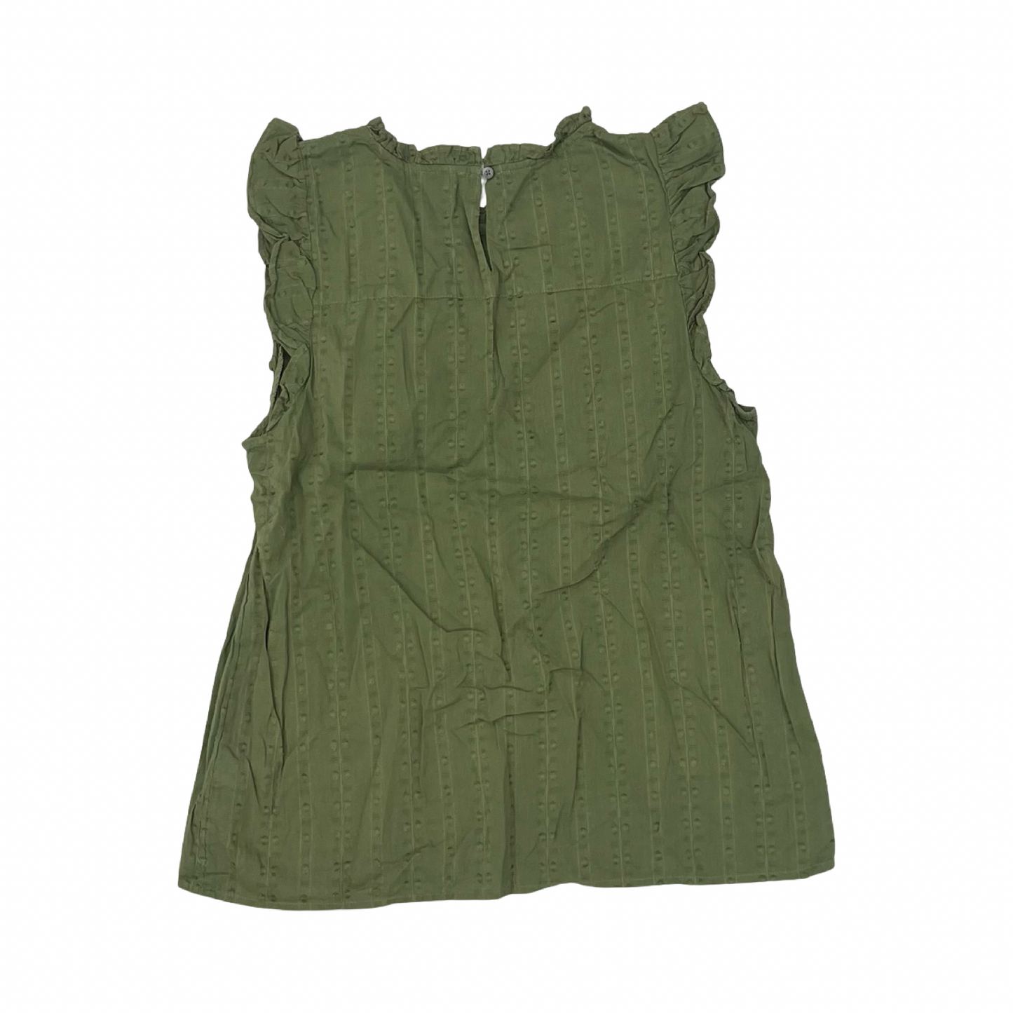 Blouse Ss By J. Crew In Green, Size:M