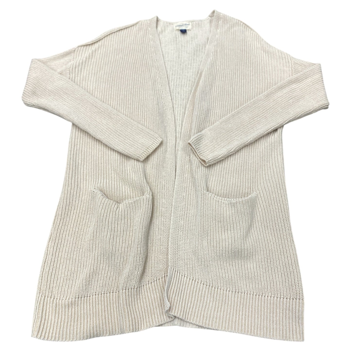 Sweater Cardigan By Universal Thread In Cream, Size:L