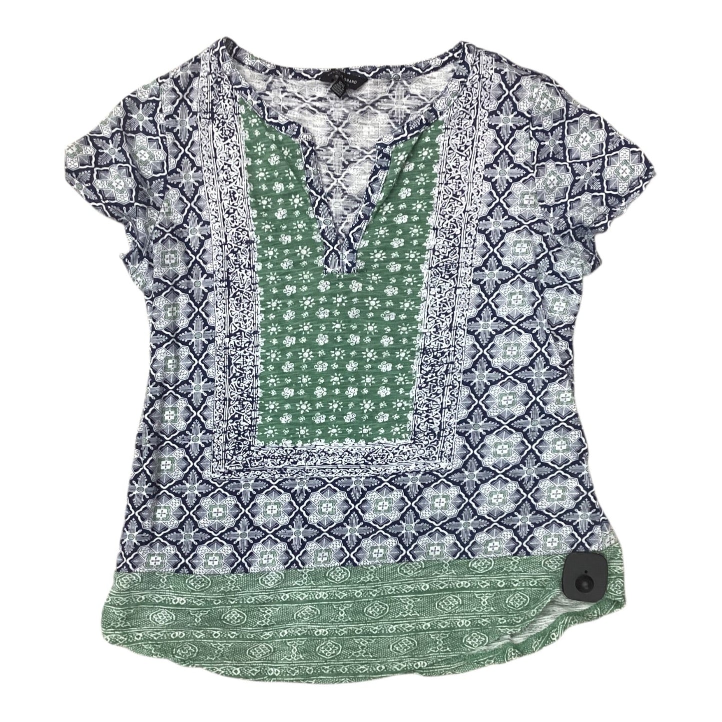 Top Ss By Lucky Brand In Blue & Green, Size:M