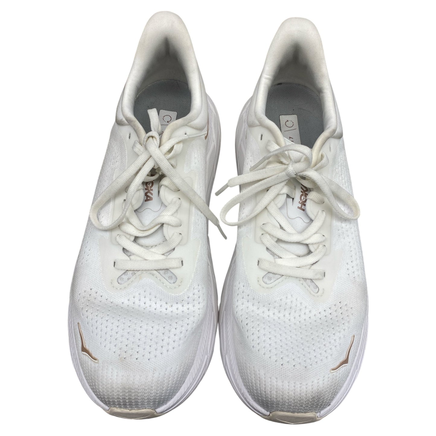 Shoes Athletic By Hoka In Cream, Size:9.5