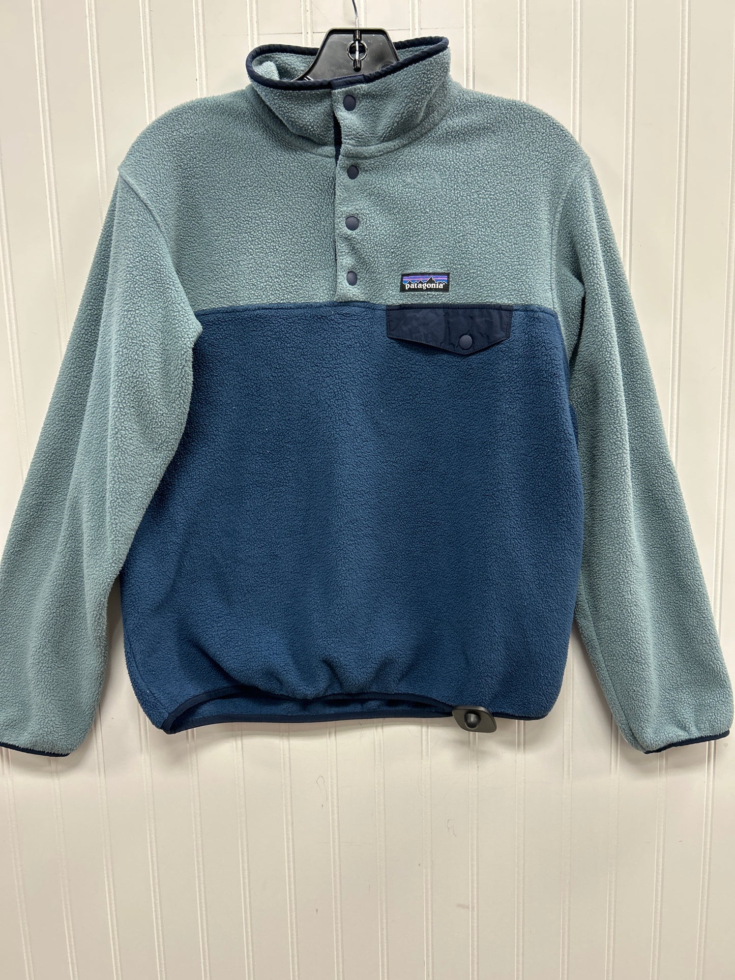 Athletic Fleece By Patagonia In Teal, Size:S