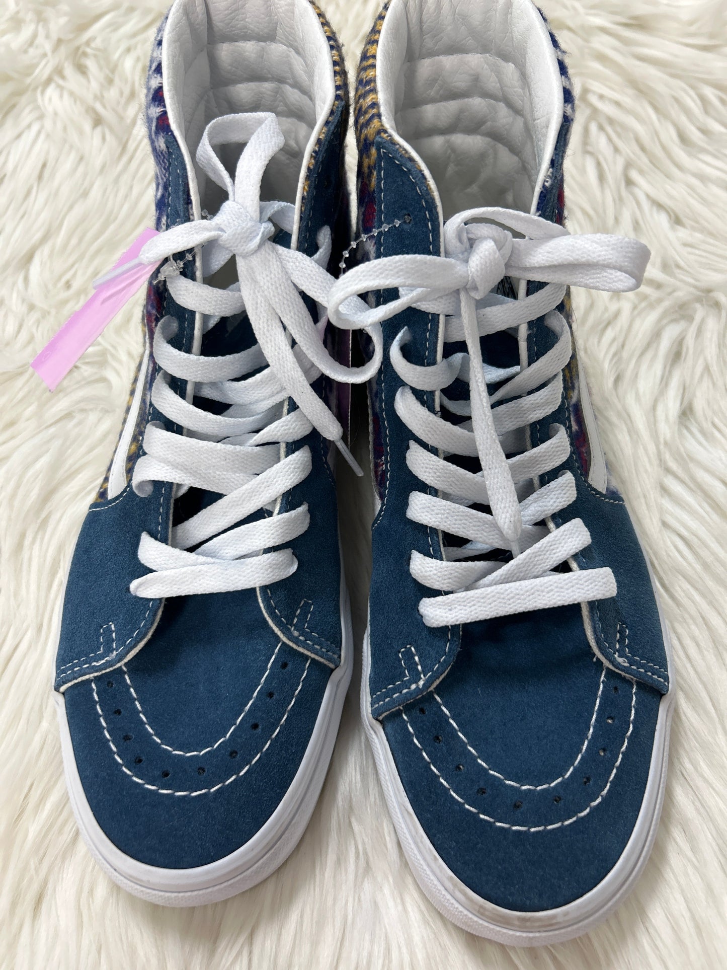 Shoes Sneakers By Vans In Blue, Size:9