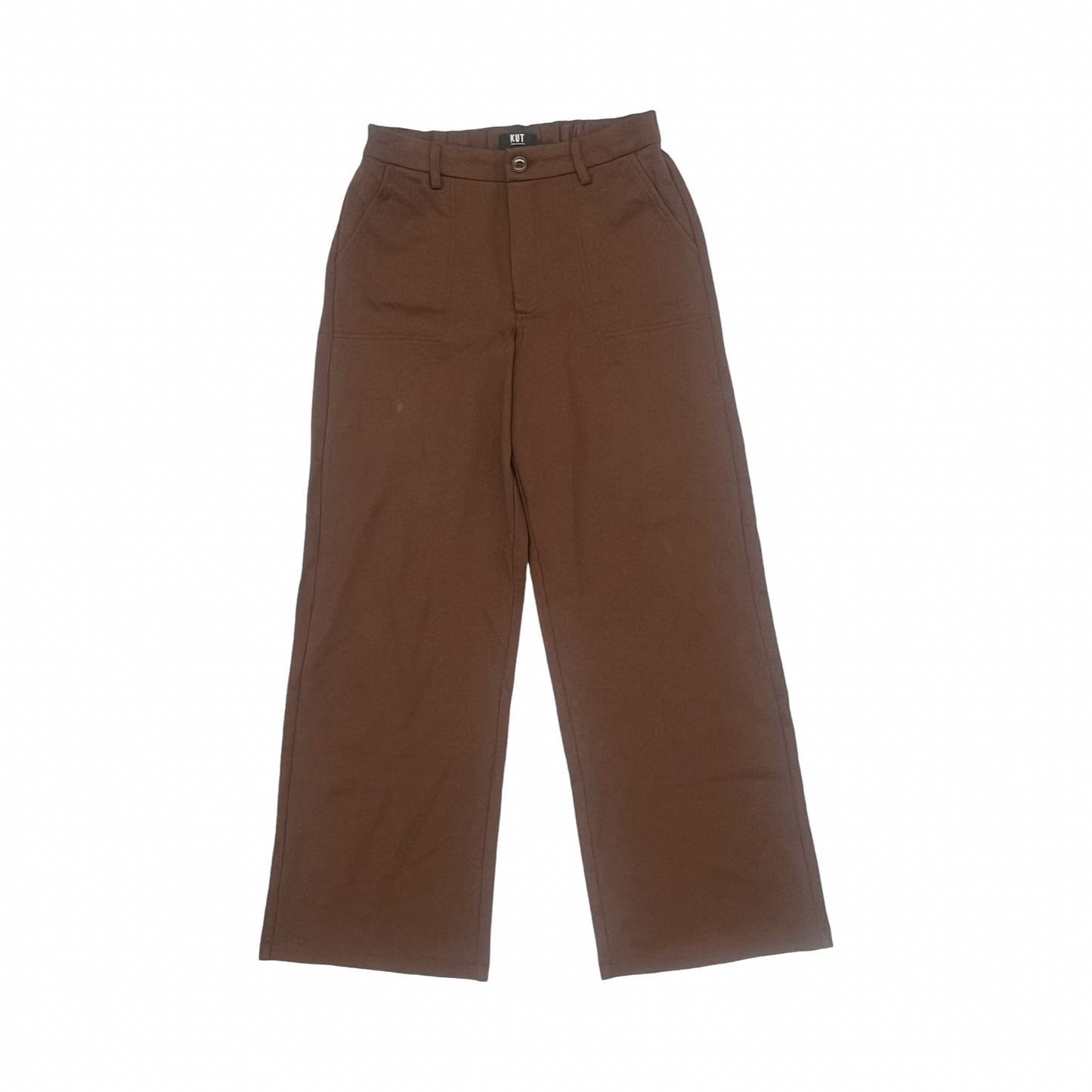 Pants Wide Leg By Kut In Brown, Size:10
