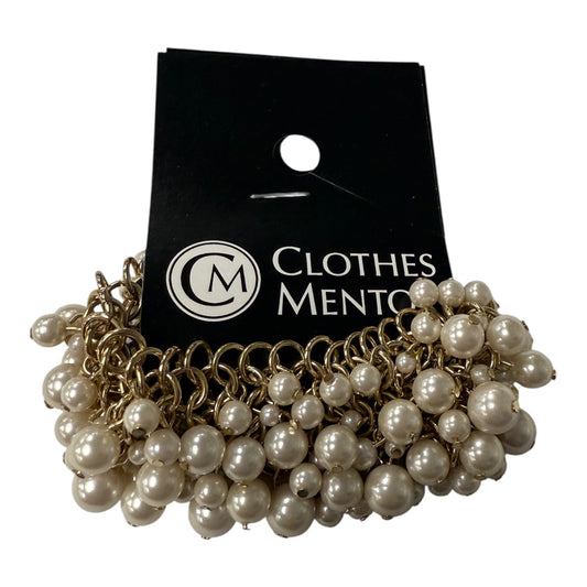 Bracelet Beaded By Talbots In Cream