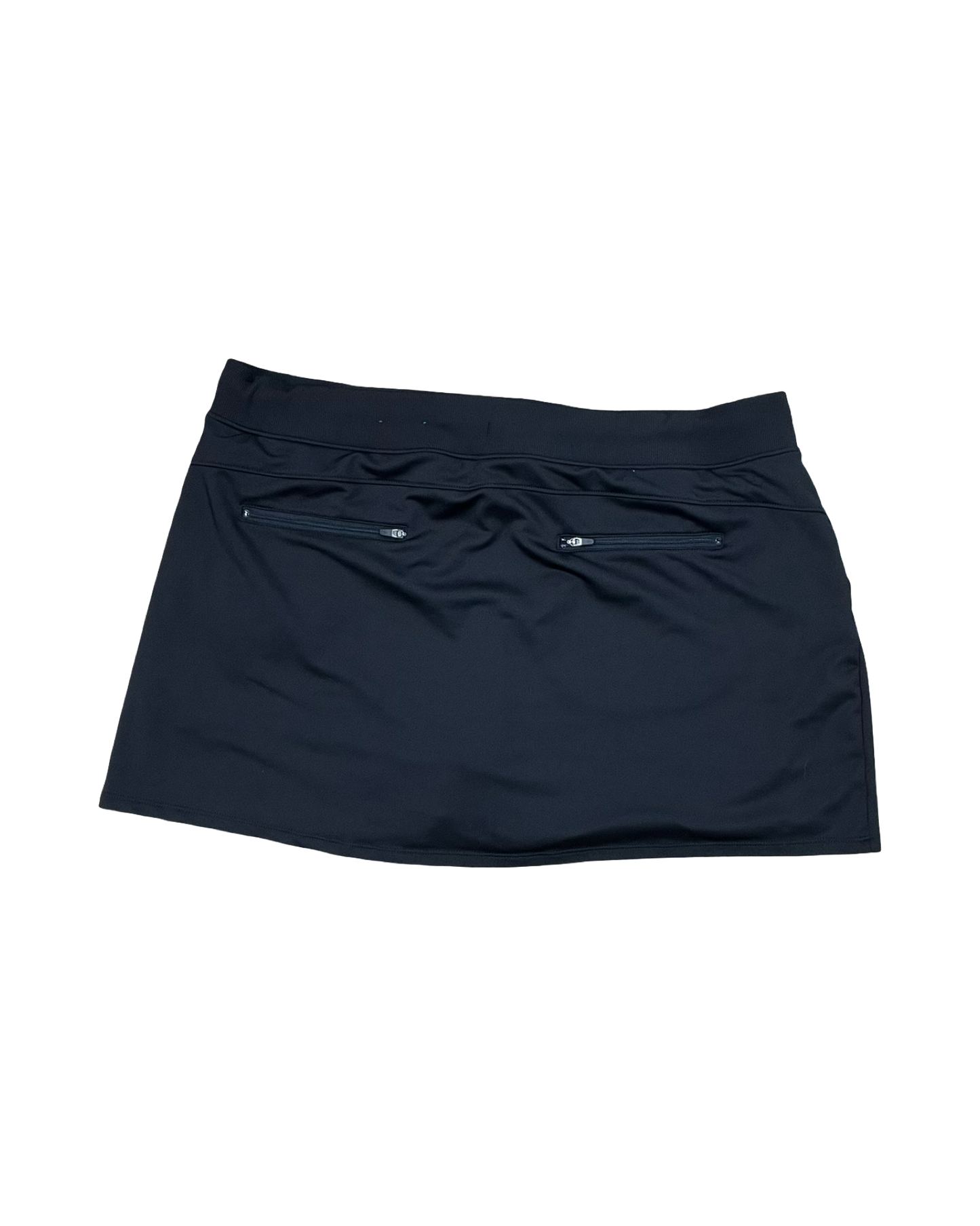 Athletic Skort By Tek Gear In Black, Size:1X