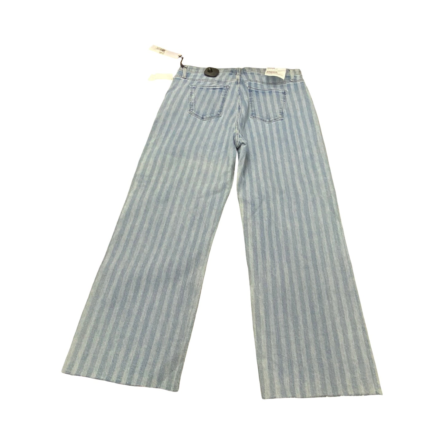 Jeans Wide Leg By Joes Jeans In Striped Pattern, Size:14