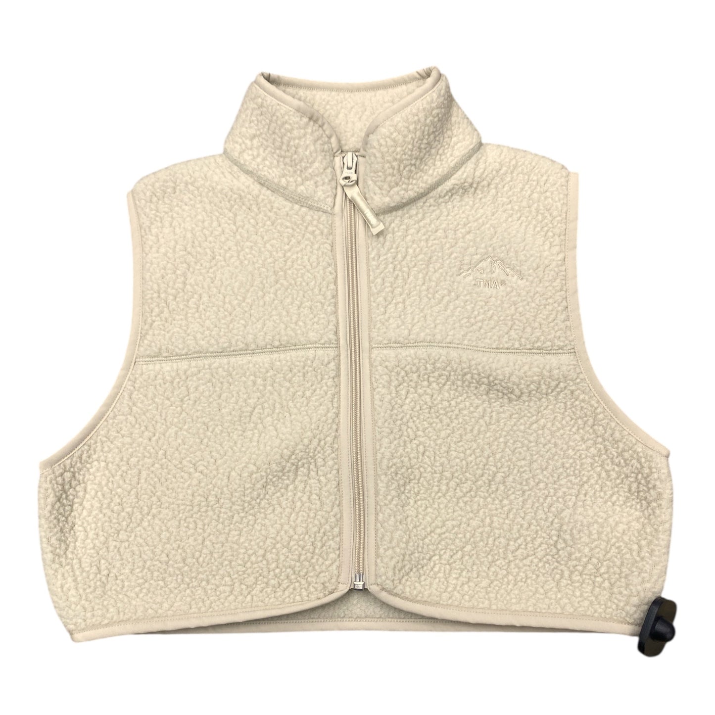 Vest Faux Fur & Sherpa By Tna In Cream, Size:Xs