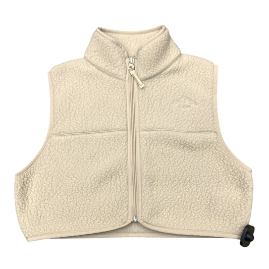 Vest Faux Fur & Sherpa By Tna In Cream, Size:Xs