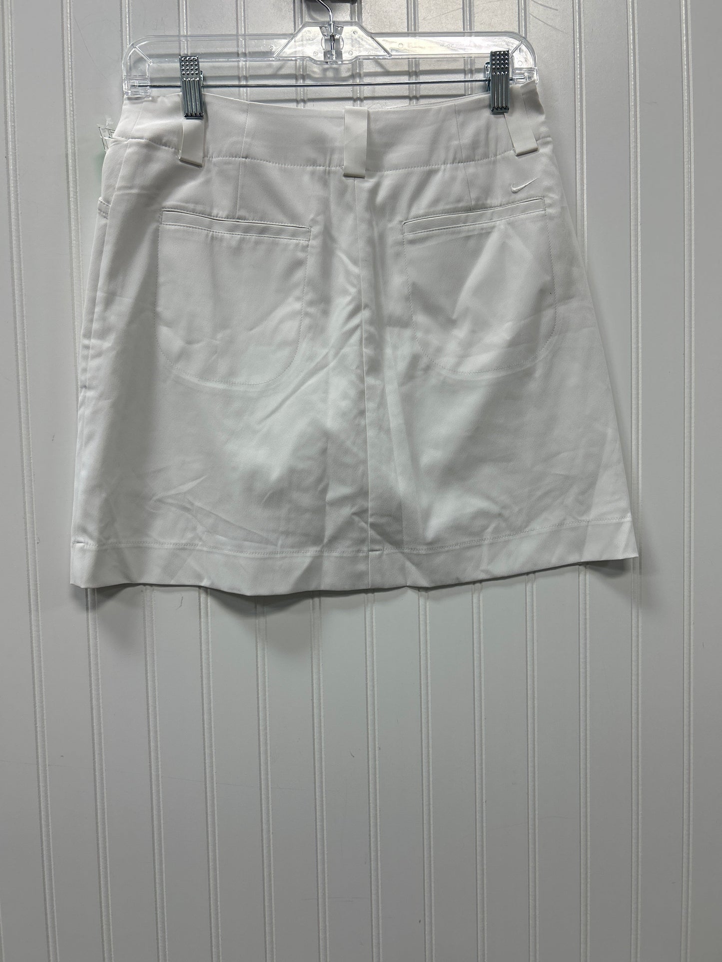 Athletic Skort By Nike In White, Size:4