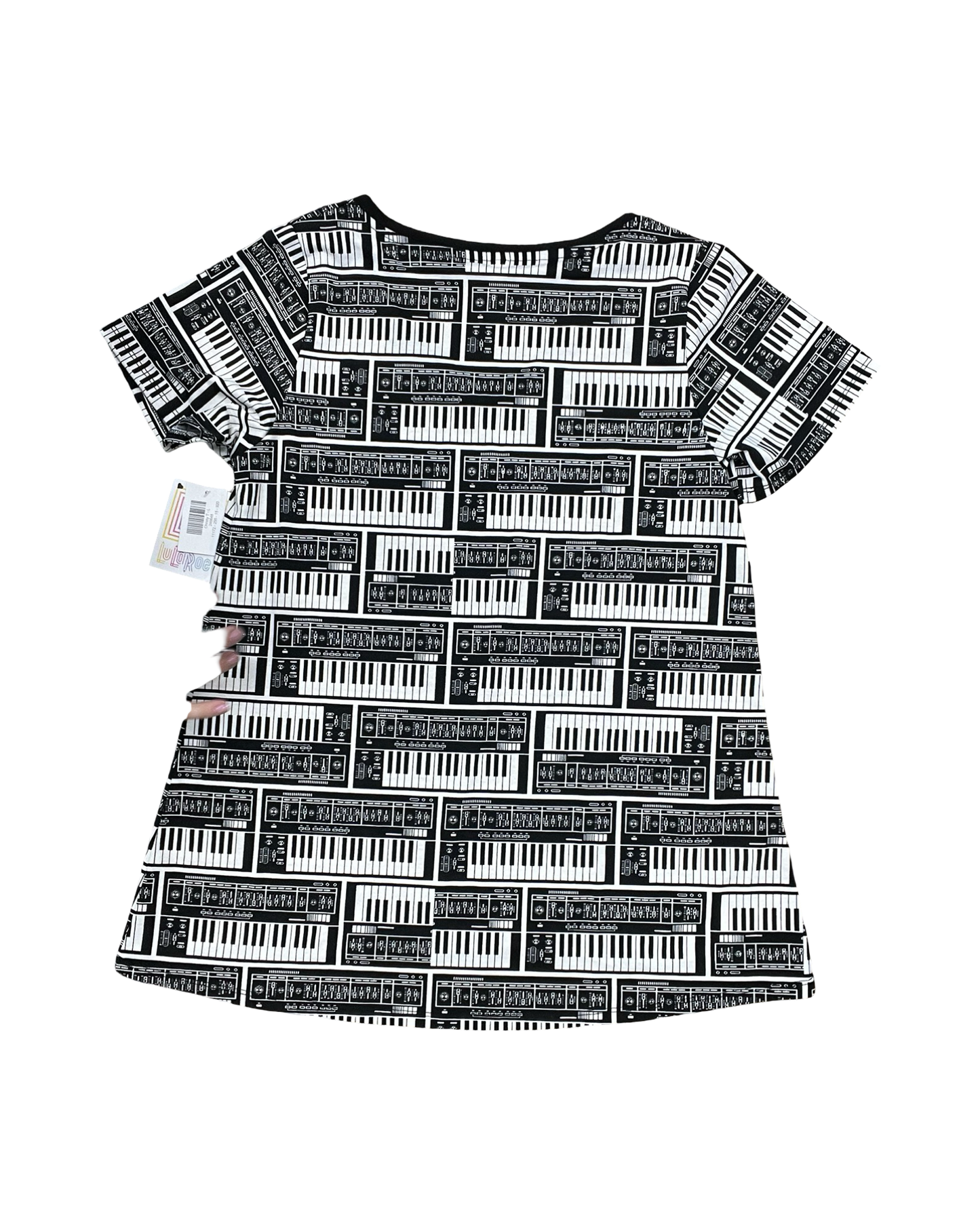 Top Ss By Lularoe In Black & White, Size:L