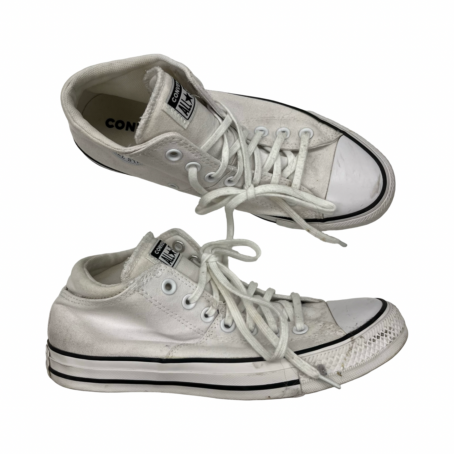 Shoes Sneakers By Converse In White, Size:9
