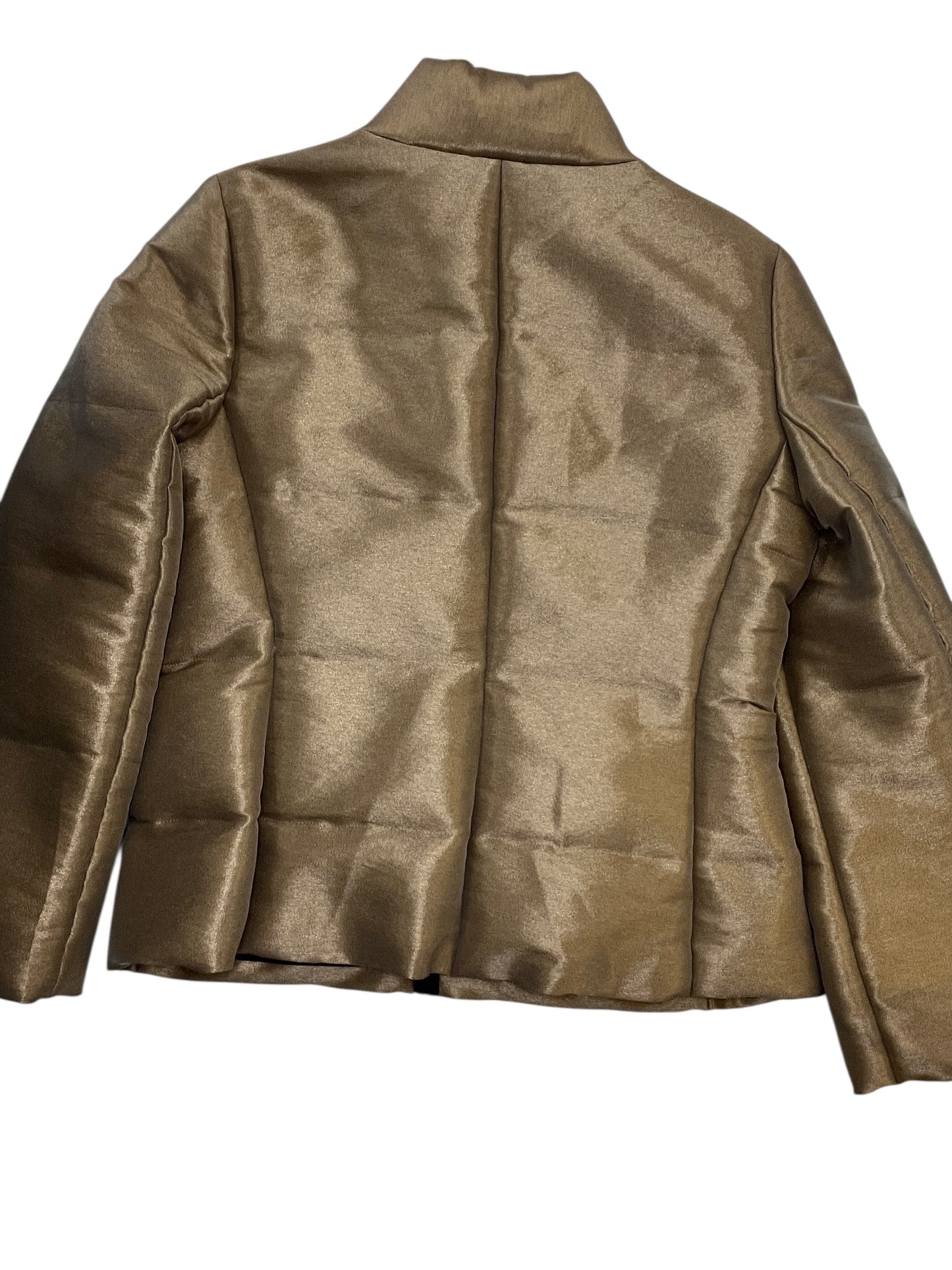 Jacket Designer By Lafayette 148 In Brown, Size:M