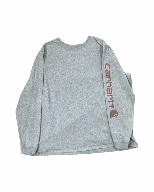 Top Ls By Carhartt In Grey, Size:2X