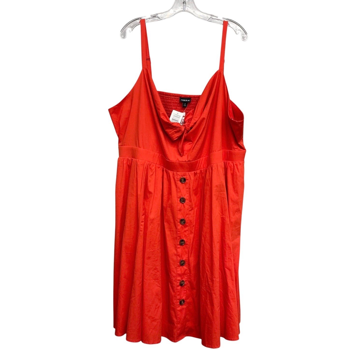 Dress Casual Midi By Torrid In Red, Size:4X