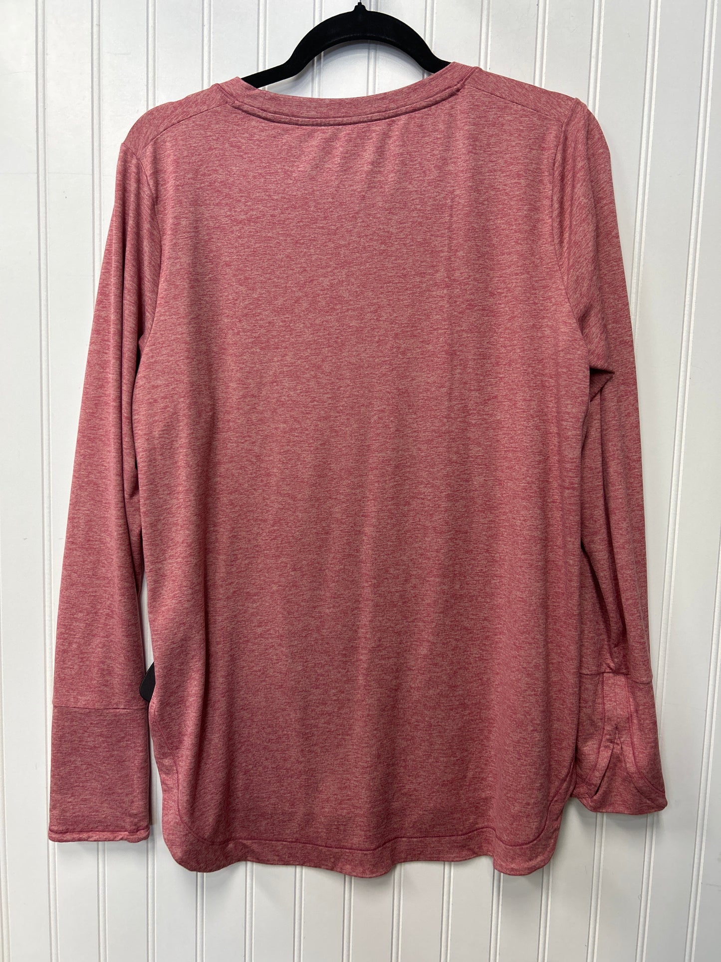 Athletic Top Ls Crewneck By Athleta In Pink, Size:L