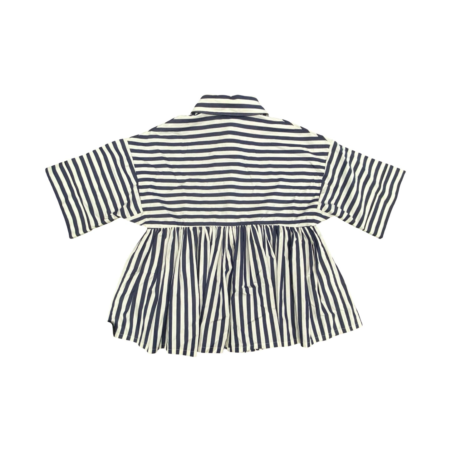Top Ss Designer By Kate Spade In Blue & White, Size:Xxs