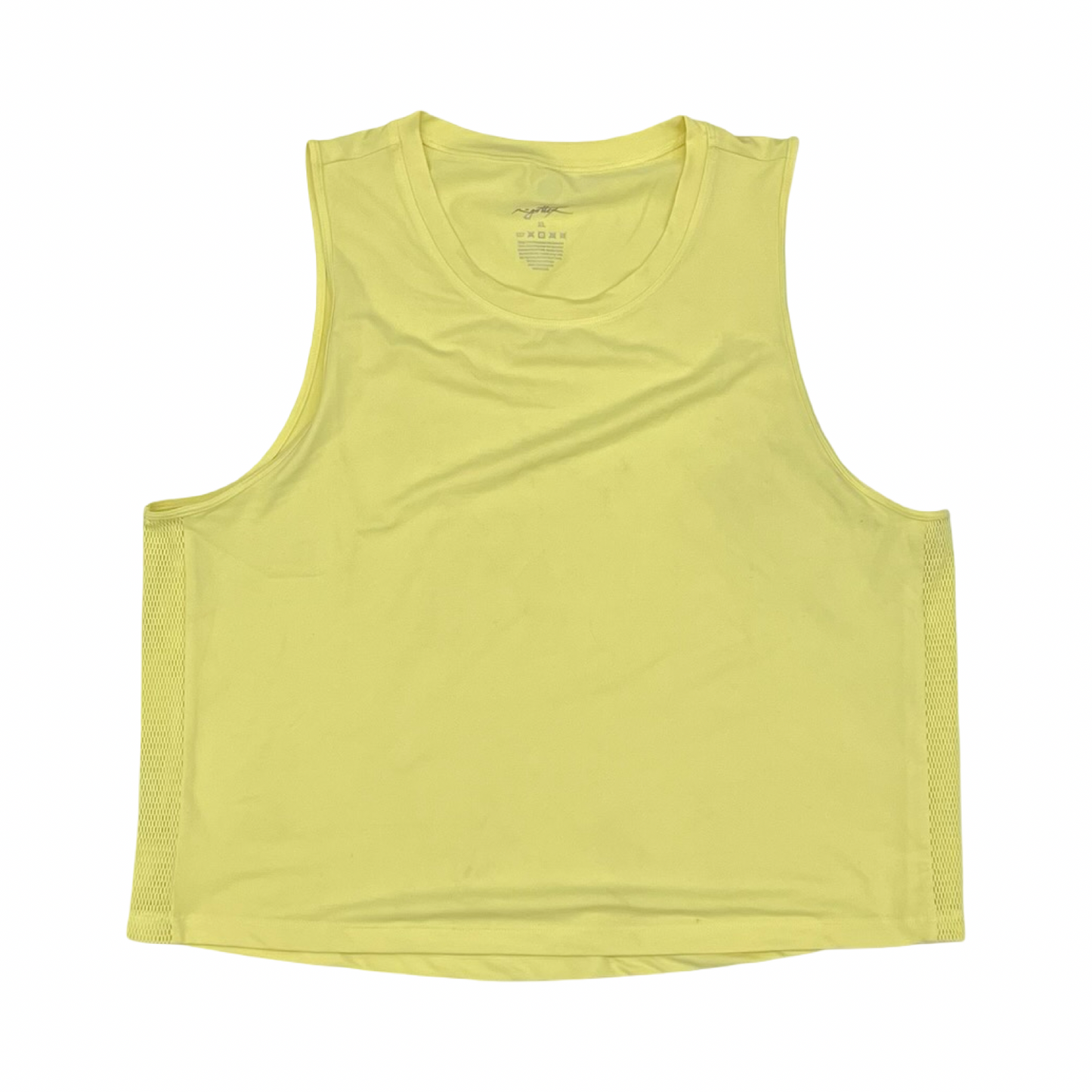 Athletic Tank Top By Gottex In Yellow, Size:Xl