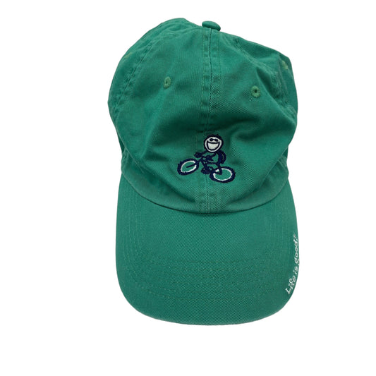 GREEN HAT BASEBALL CAP by LIFE IS GOOD