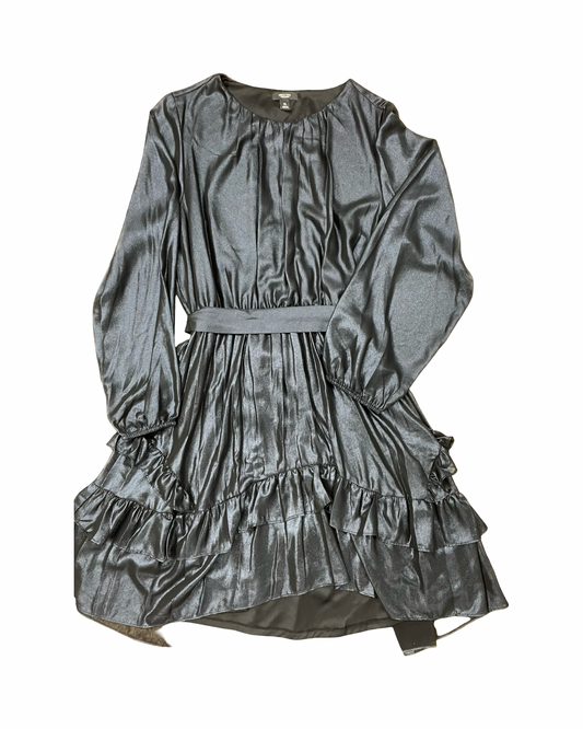 Dress Party Midi By Simply Vera In Black, Size:Xl