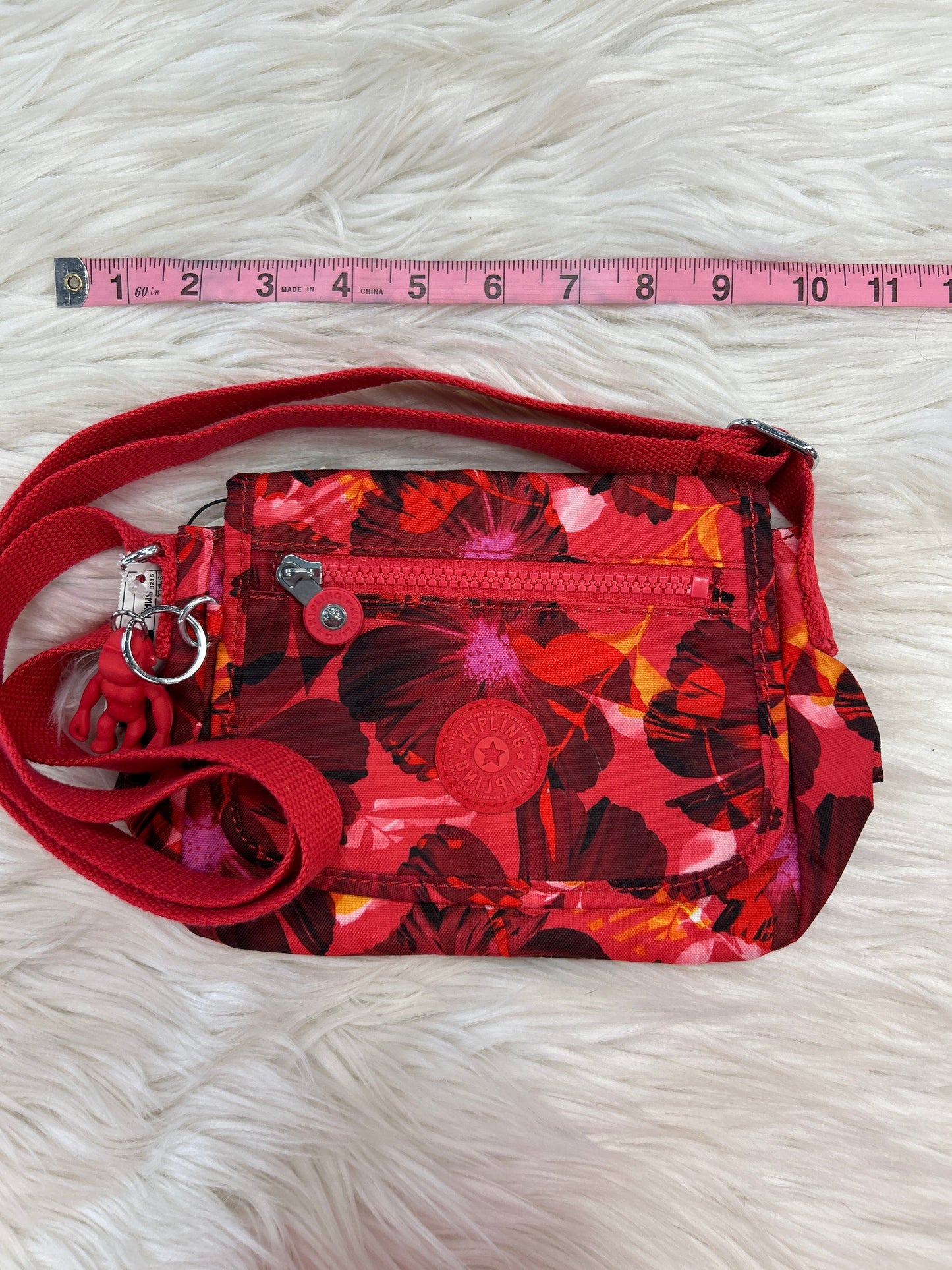 Crossbody By Kipling In Red, Size:Small