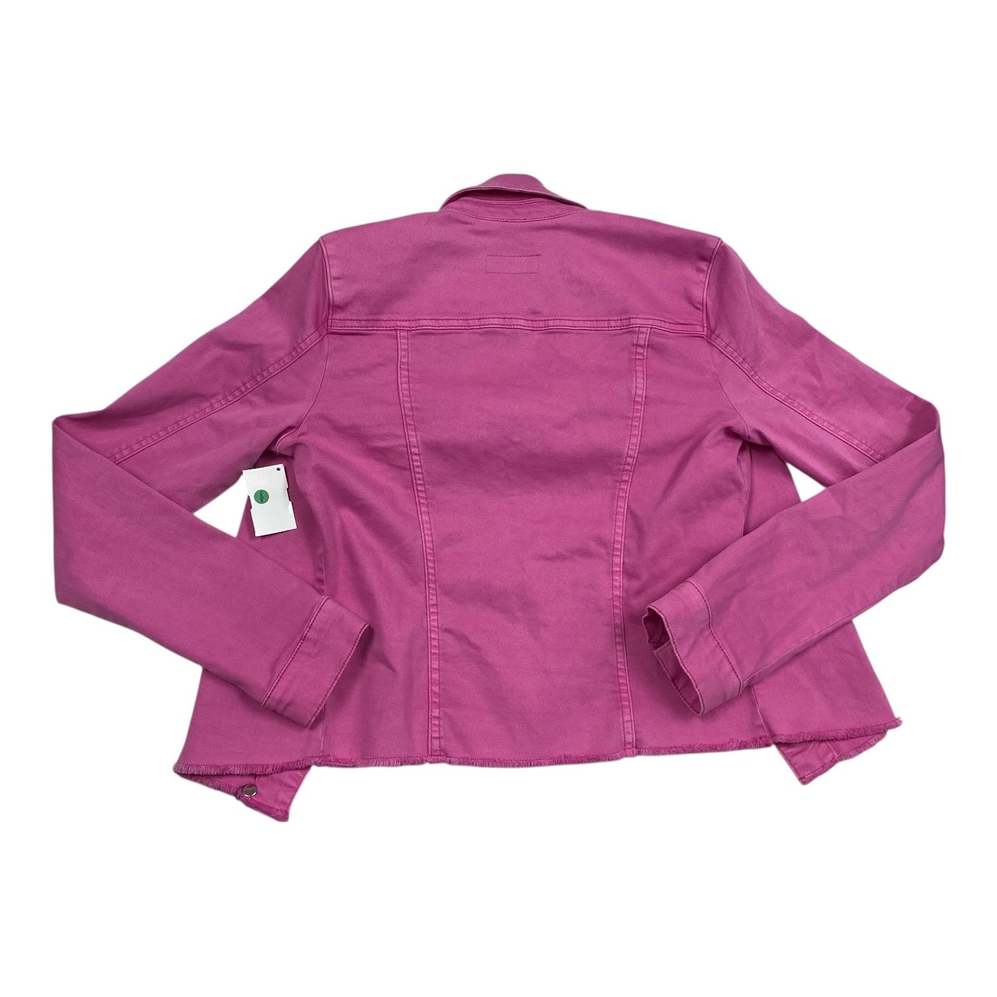 Jacket Denim By Kut In Pink Denim, Size:S