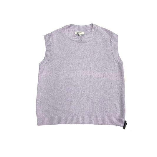 Top Sleeveless By Banana Republic In Purple, Size:L