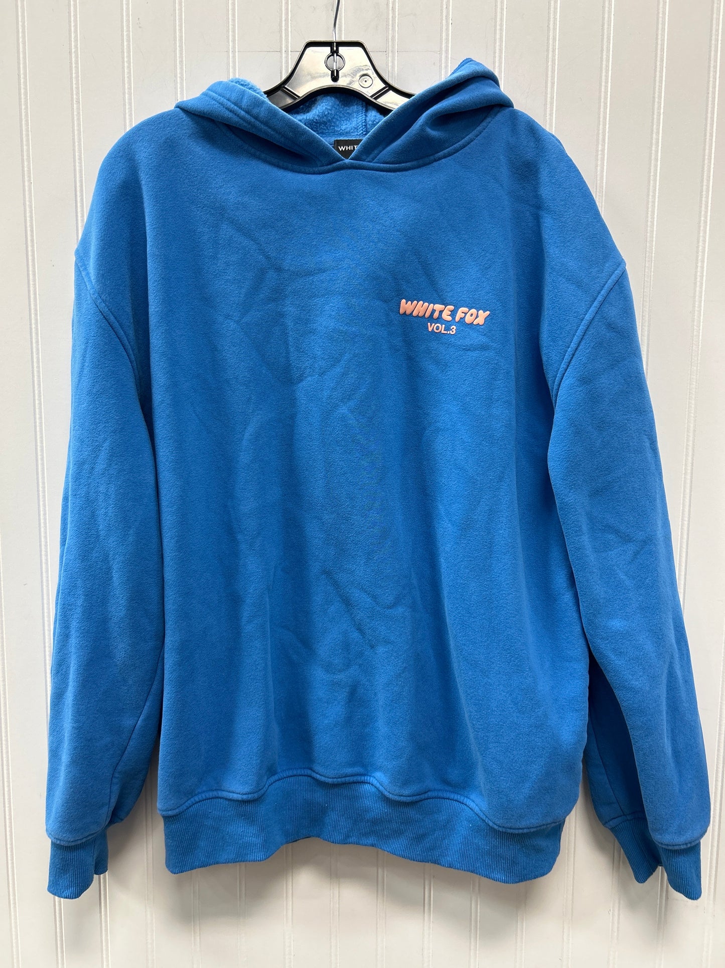 Sweatshirt Hoodie By White Fox In Blue, Size:L