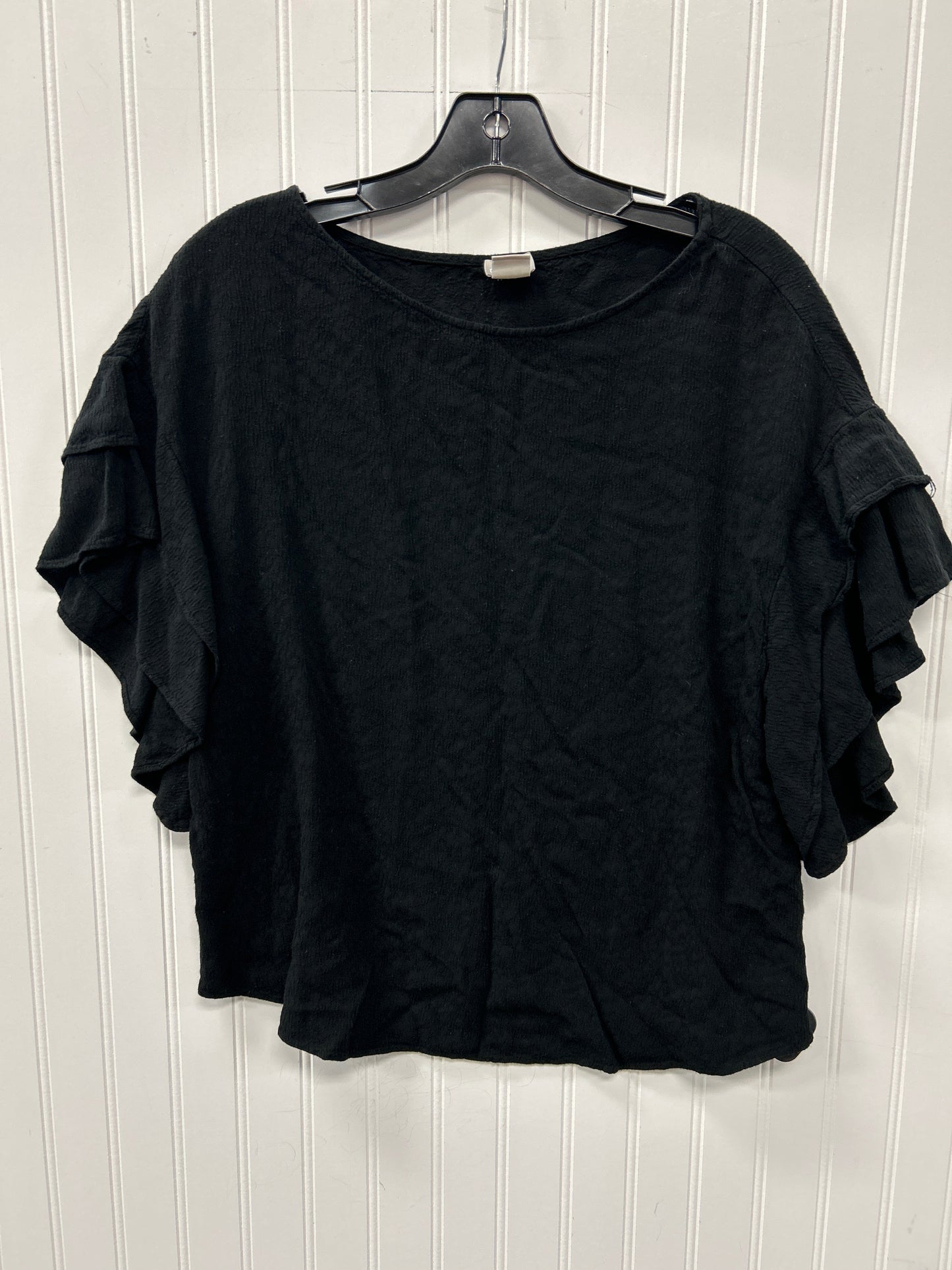 Top Ss By Chicos In Black, Size:L