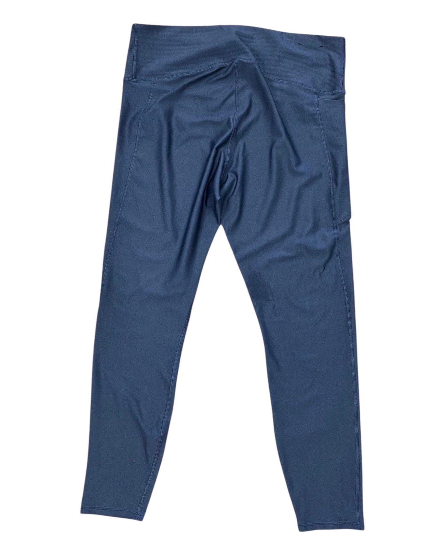 Athletic Leggings By Under Armour In Blue, Size:Xl