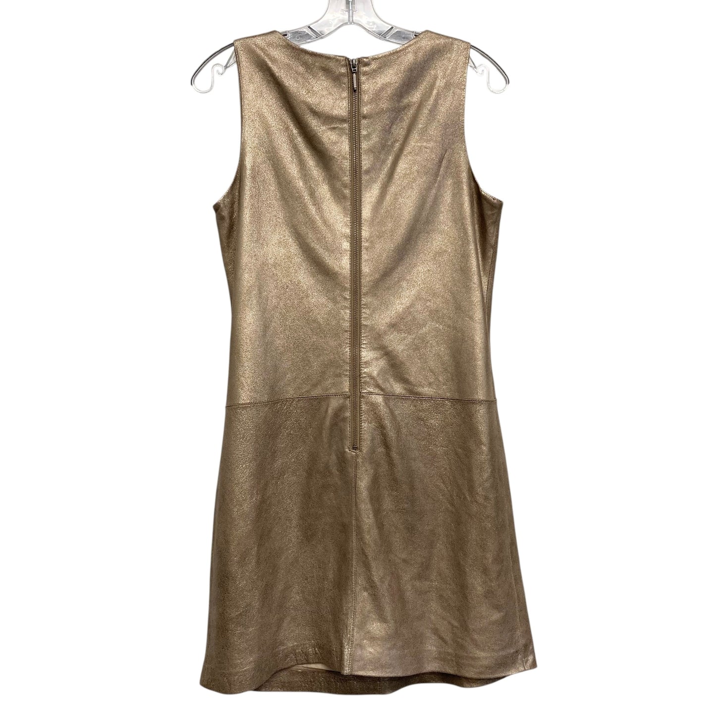 Dress Party Short By Badgley Mischka In Gold, Size:S