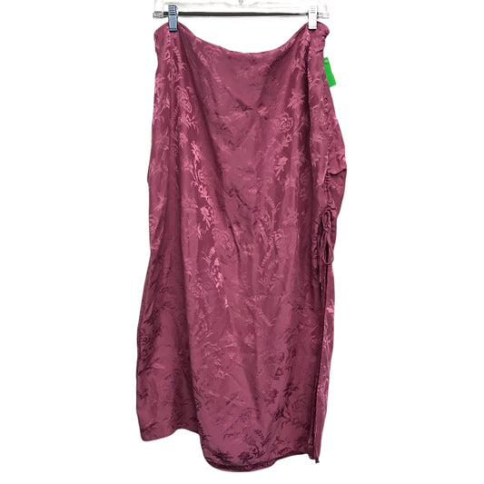 Skirt Maxi By Paige In Purple, Size:Xl
