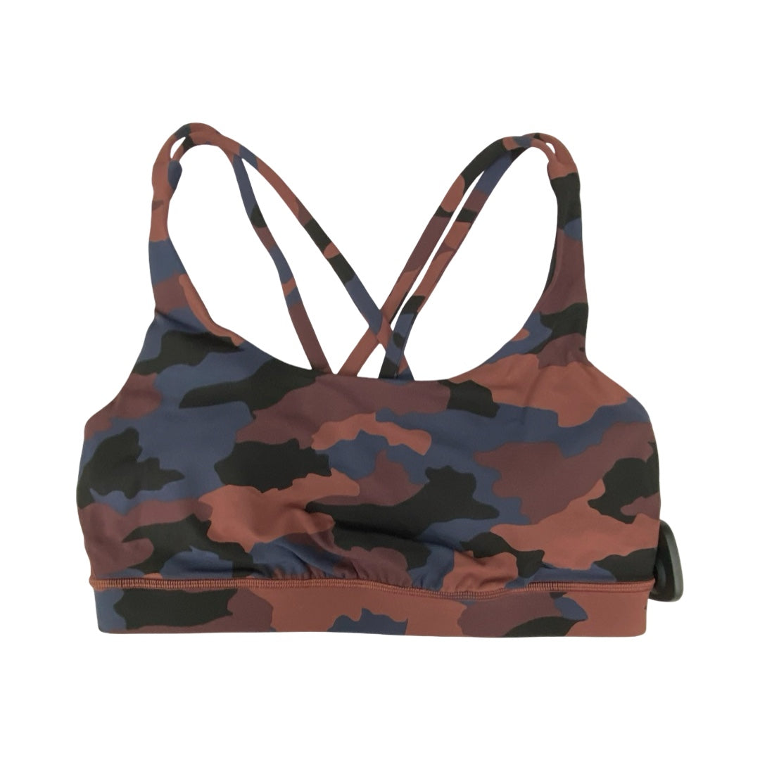 Athletic Bra By Lululemon In Multi, Size:8