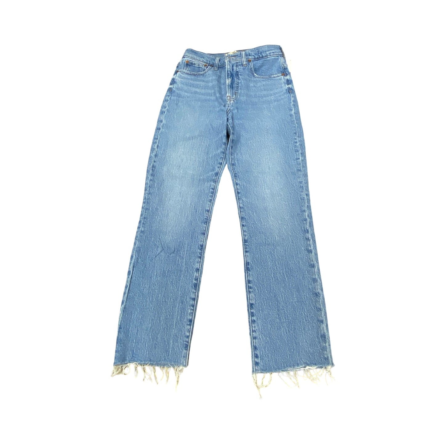 Jeans Straight By Madewell In Blue Denim, Size:6