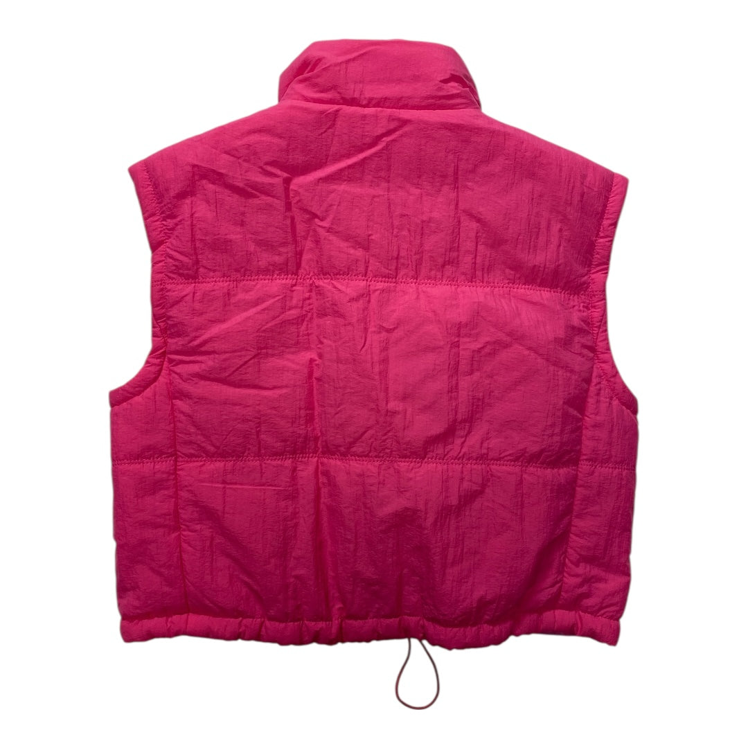Vest Puffer & Quilted By Thread And Supply In Pink, Size:Xs