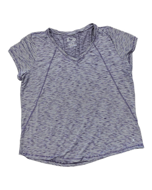 Athletic Top Ss By Xersion In Purple, Size:1X