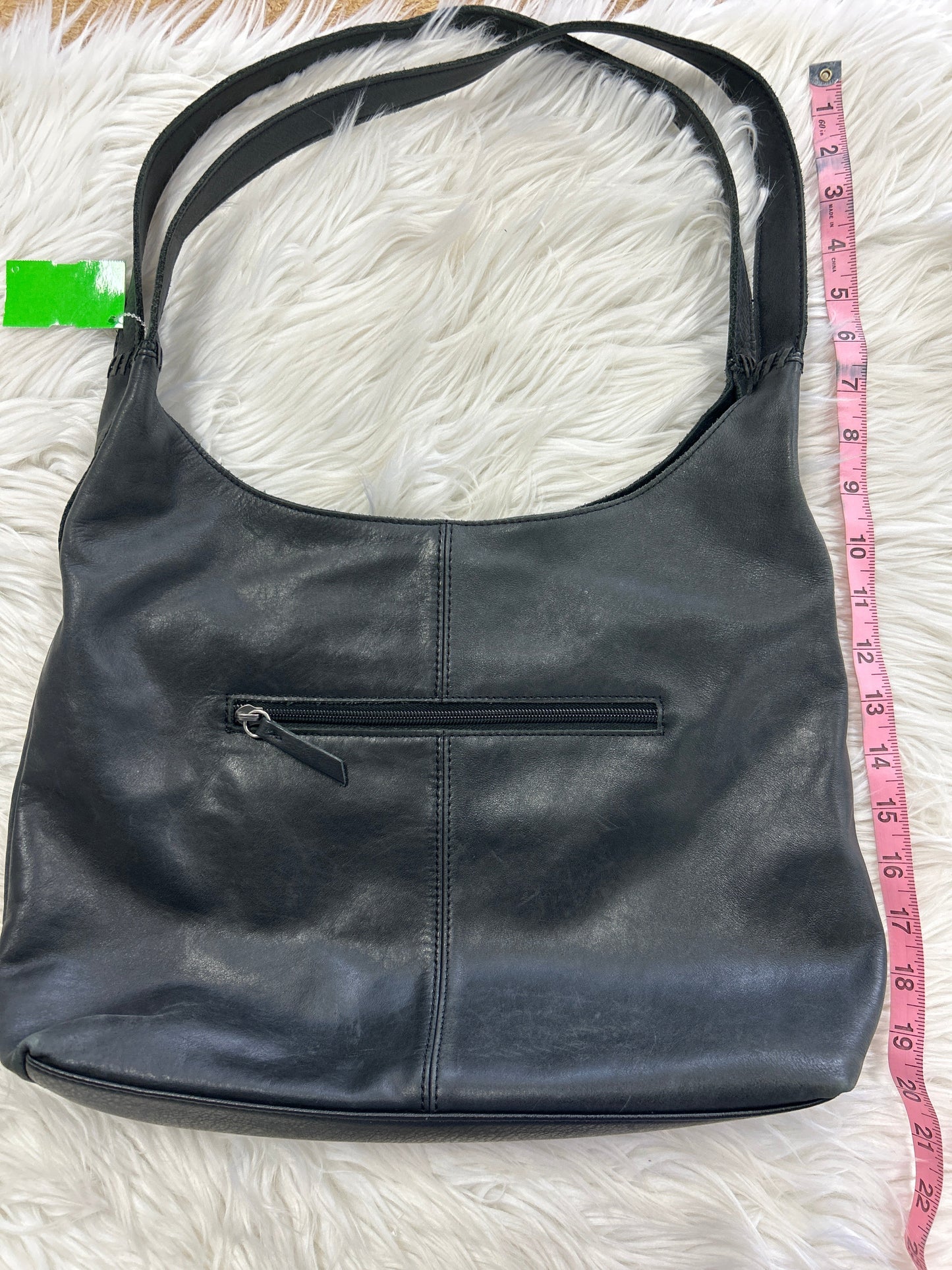 Handbag Leather By The Sak In Black, Size:Medium