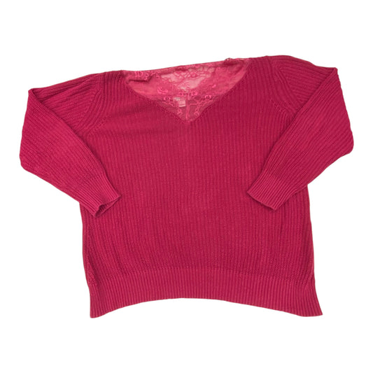 Sweater By Sundance In Pink, Size:L