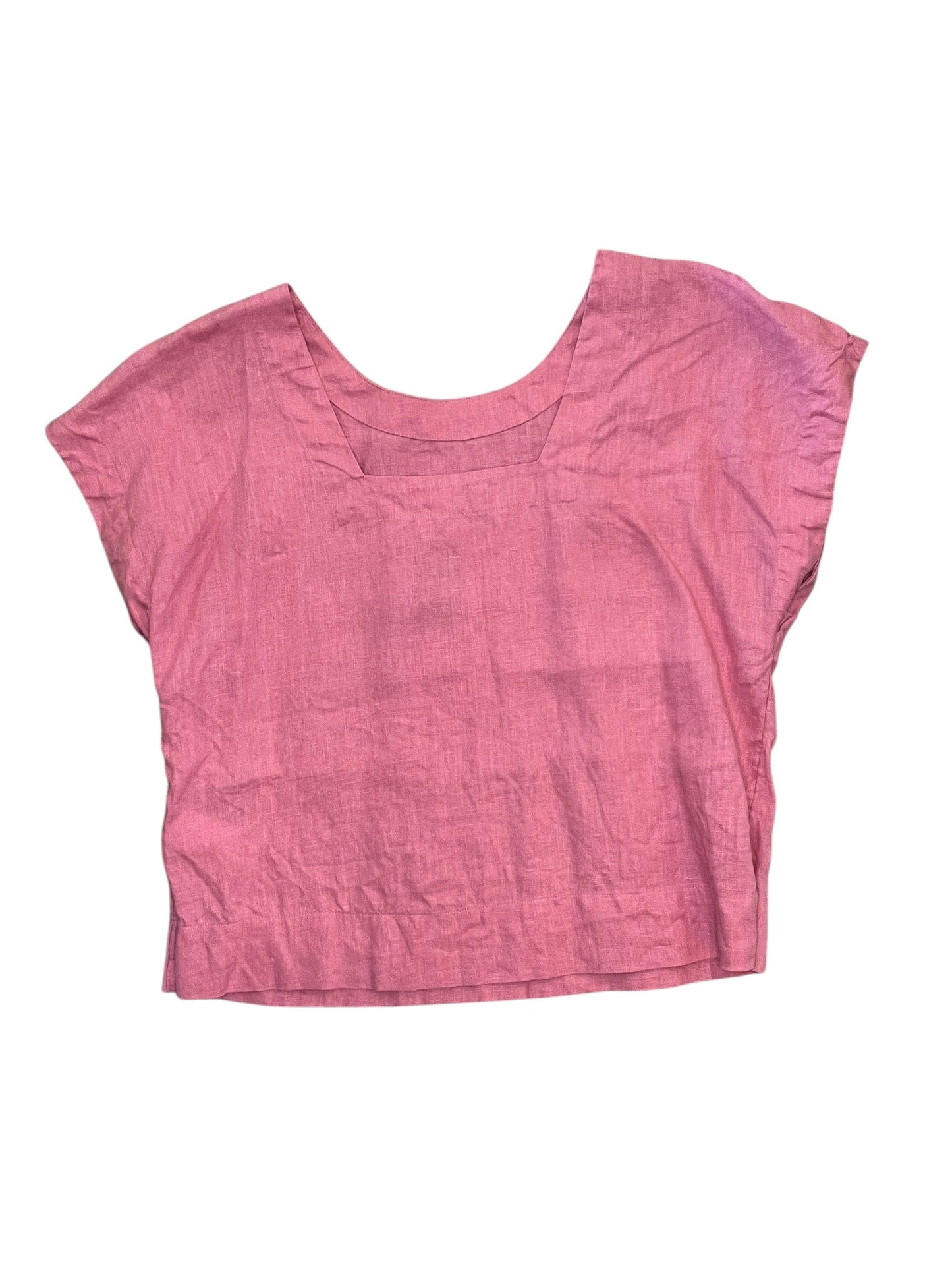 Blouse Ss By Madewell In Pink, Size:M