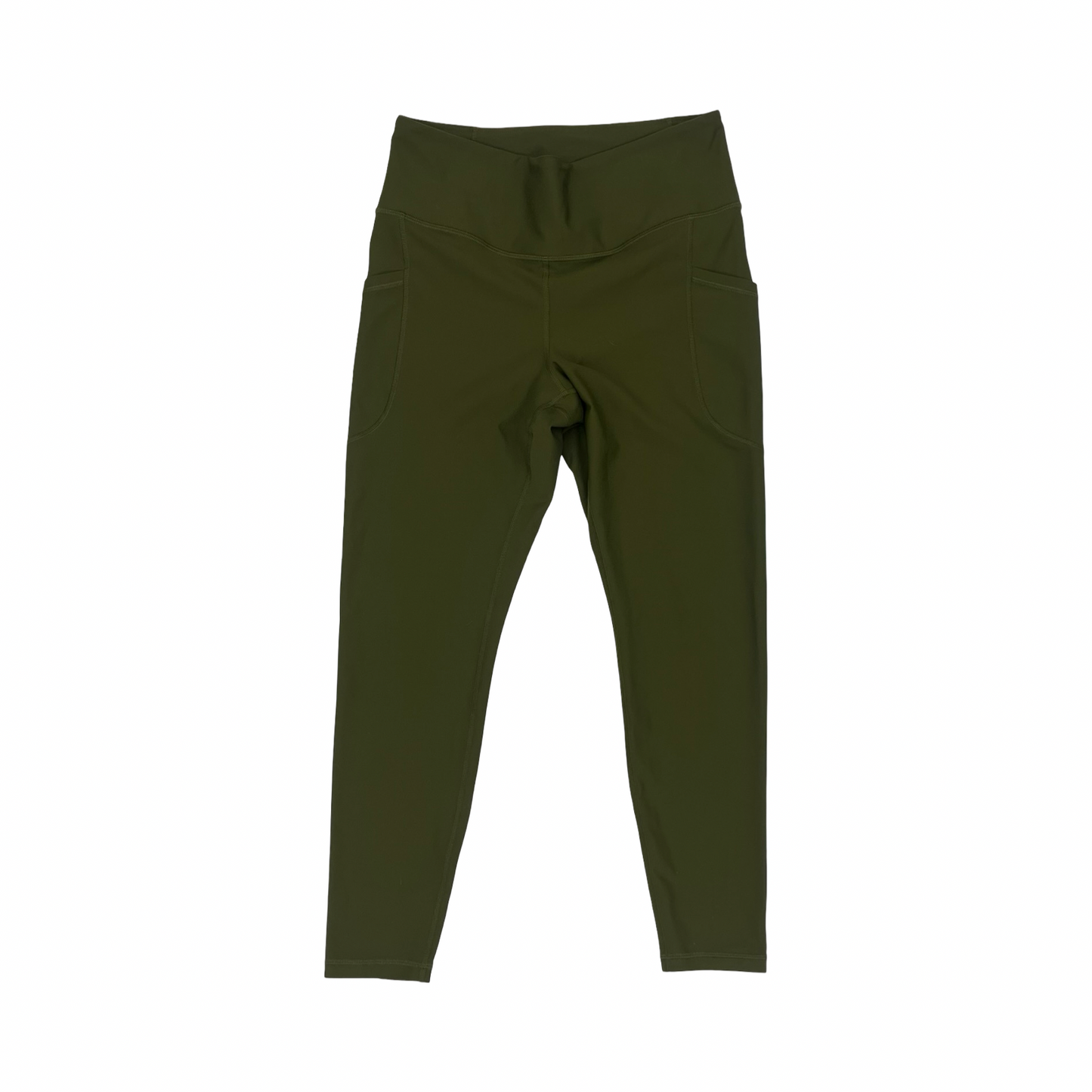Athletic Leggings By Old Navy In Green, Size:L