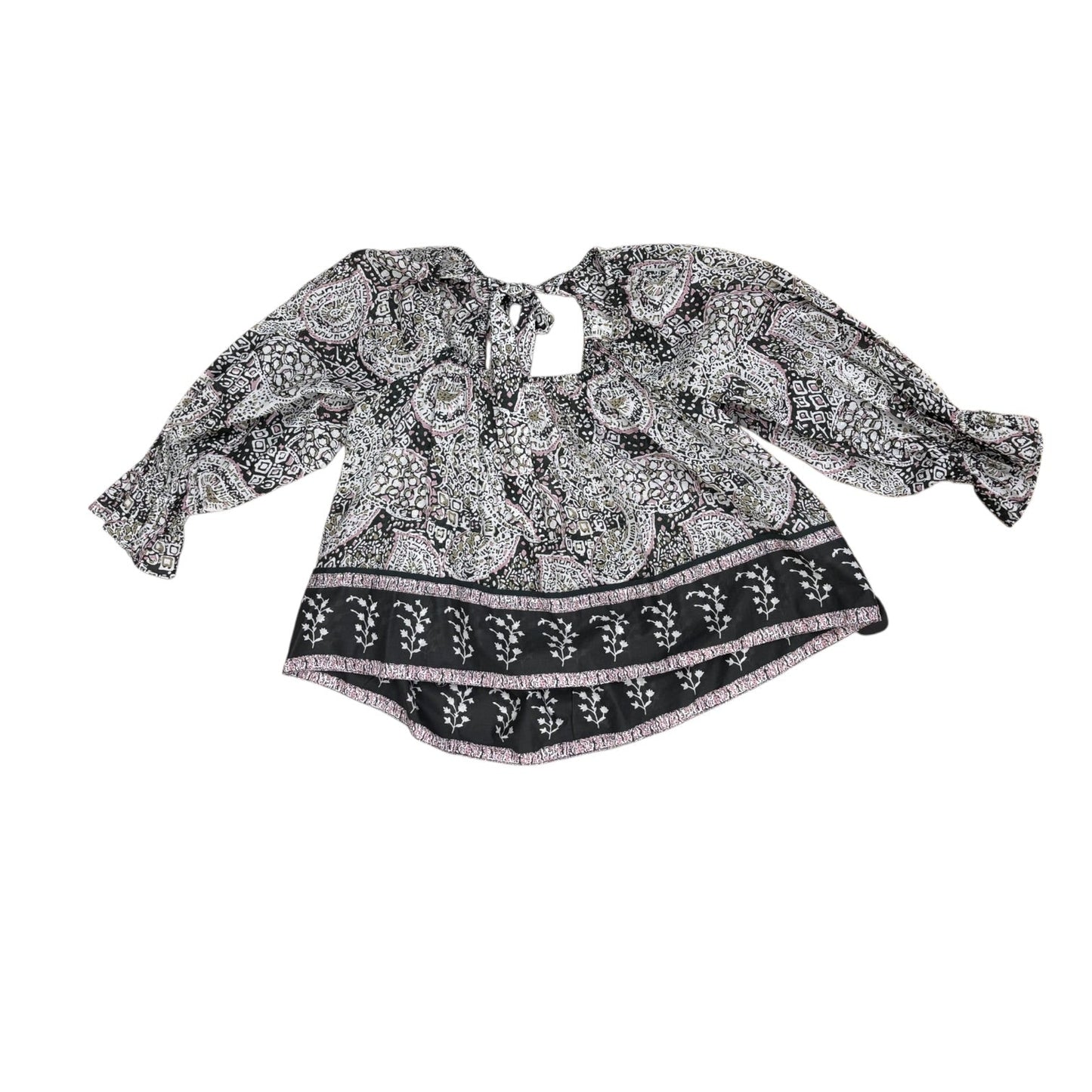 Top Ls By Cleobella In Brown & Green, Size:Xs
