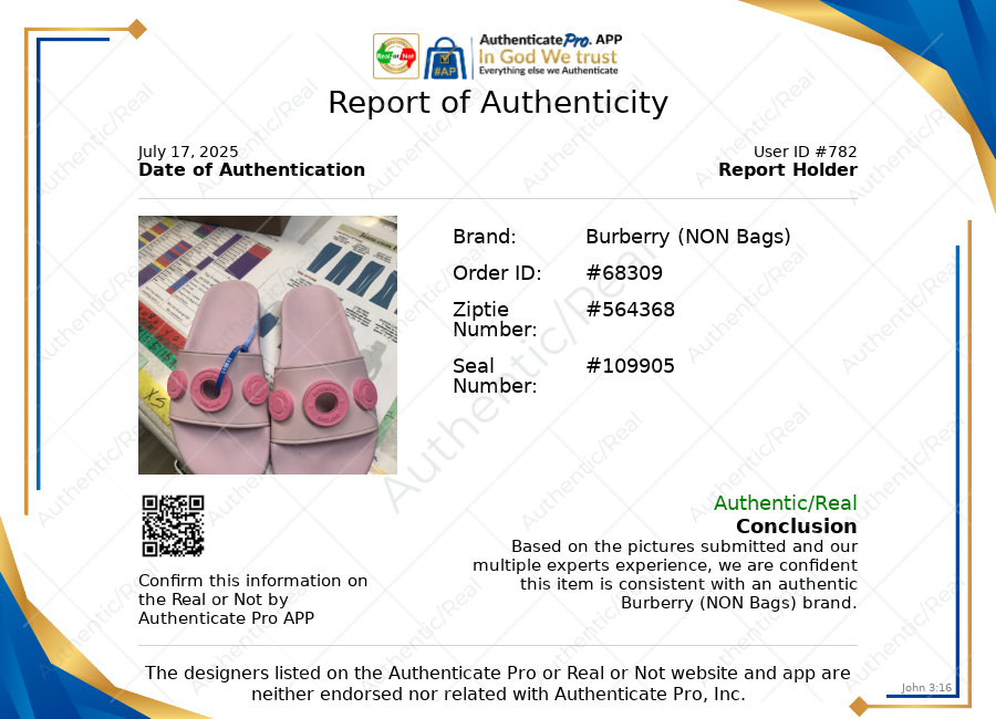 Sandals Luxury Designer By Burberry In Pink, Size: 6