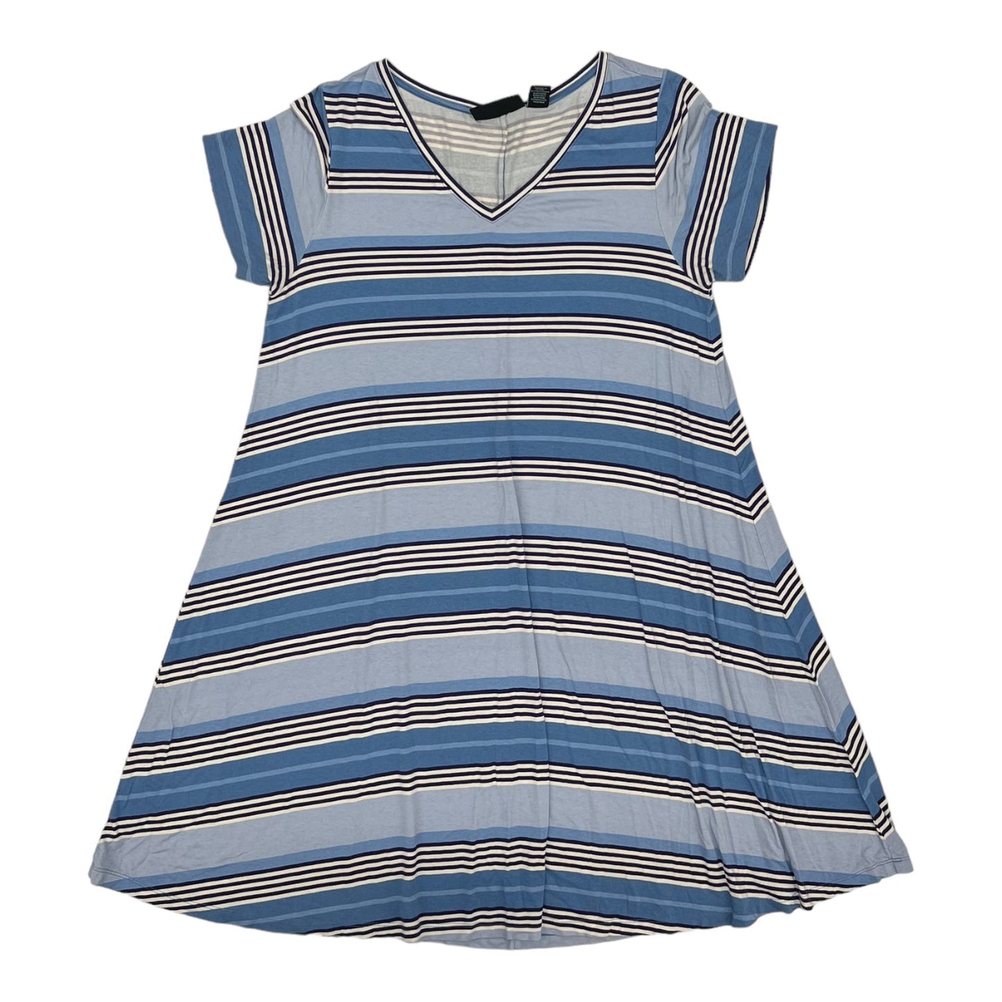 BLUE DRESS CASUAL SHORT by CYNTHIA ROWLEY Size:1X