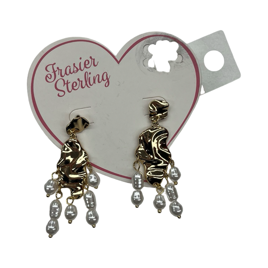 Earrings Dangle/Drop By Clothes Mentor In Gold